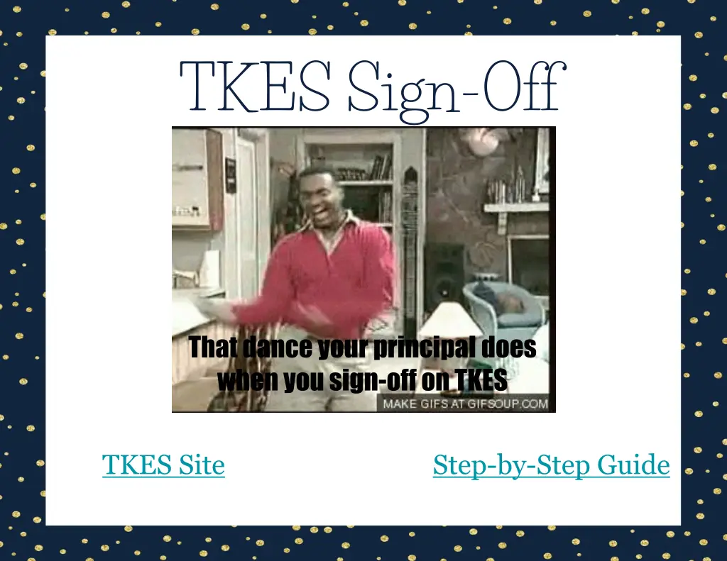 tkes sign off