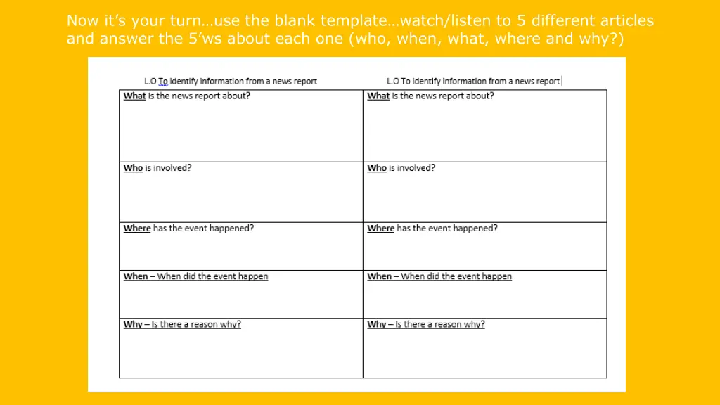 now it s your turn use the blank template watch 1