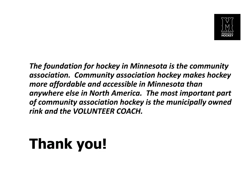 the foundation for hockey in minnesota