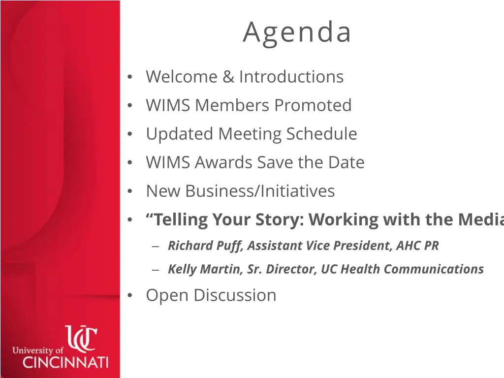 agenda