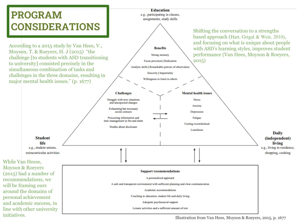program considerations