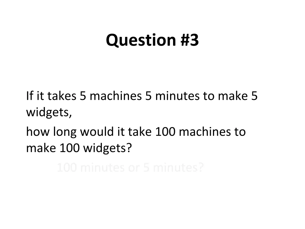 question 3