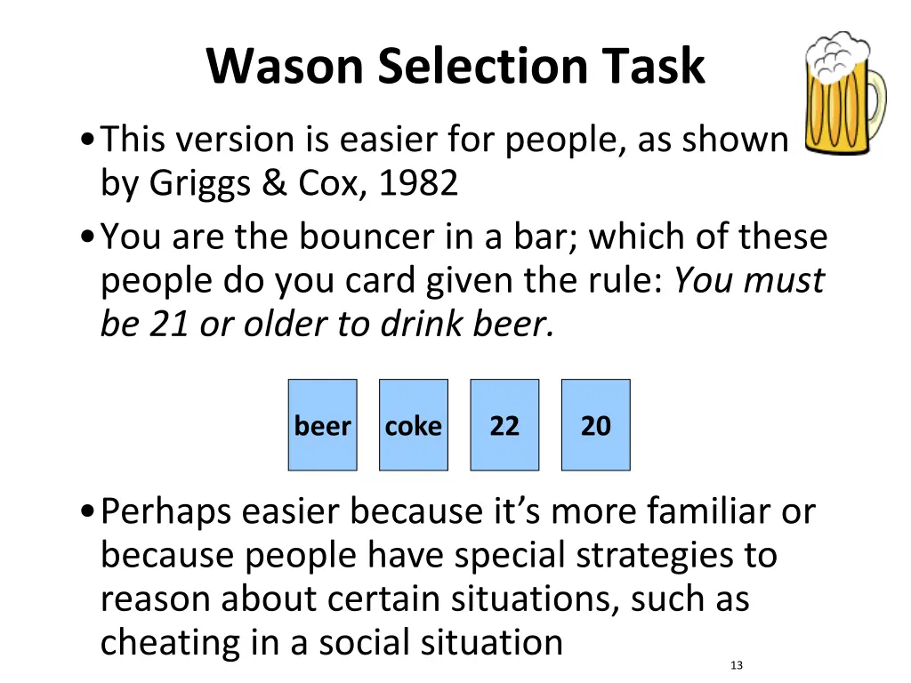 wason selection task 2
