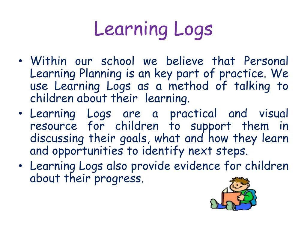 learning logs