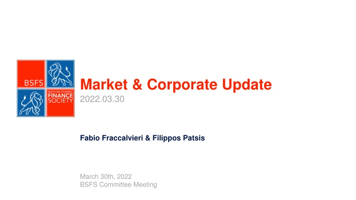 market corporate update 2022 03 30