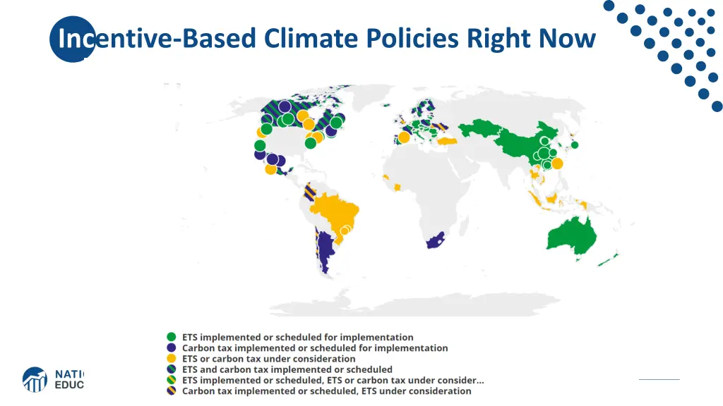incentive based climate policies right now