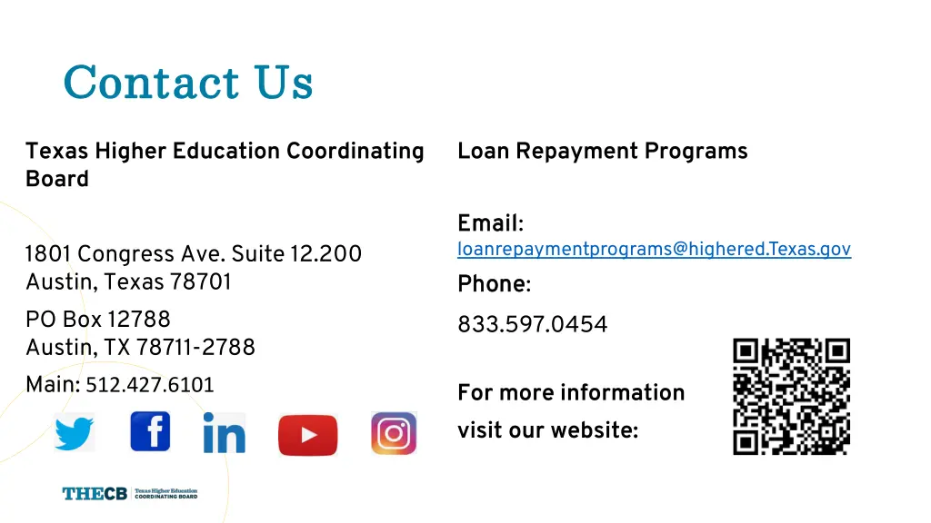 contact us