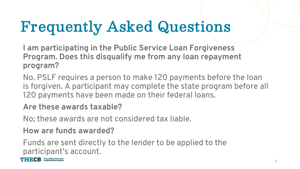 frequently asked questions