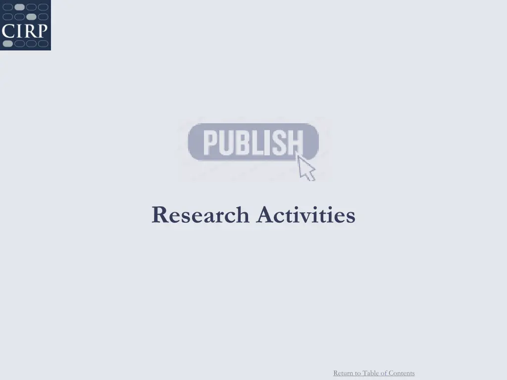 research activities