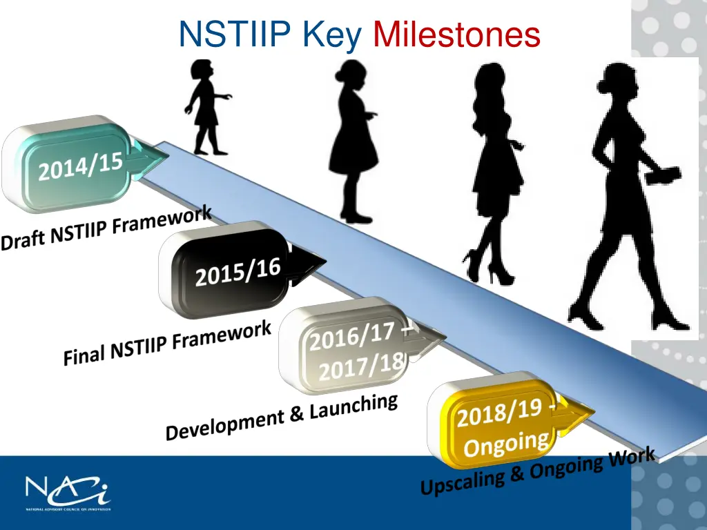 nstiip key milestones