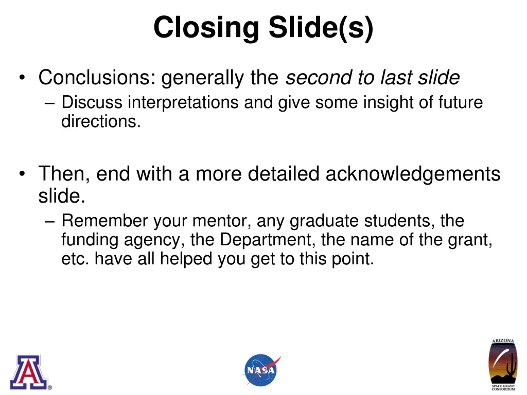 closing slide s