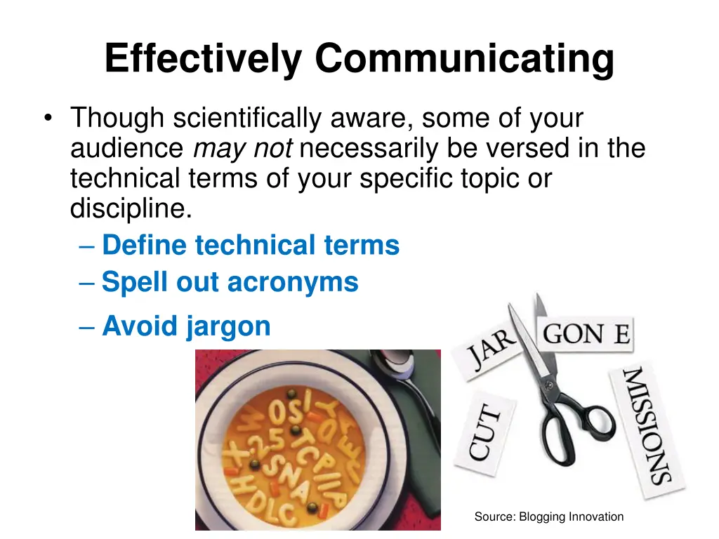 effectively communicating
