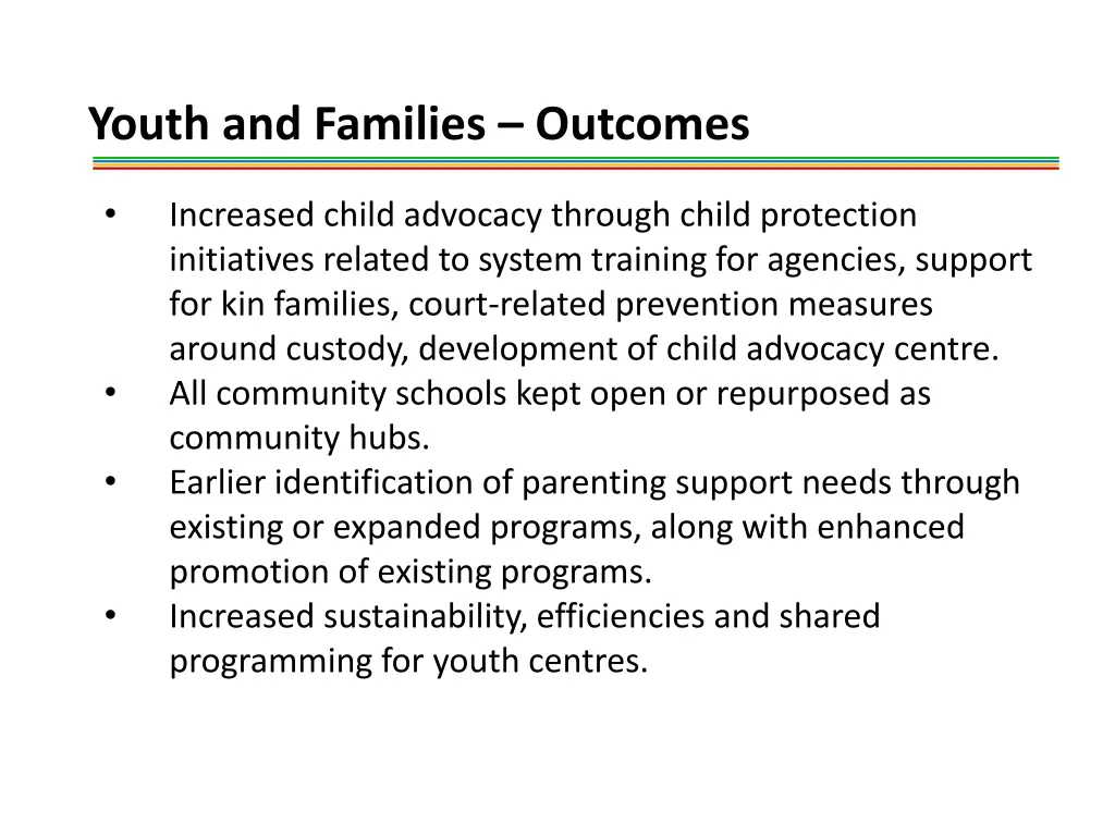 youth and families outcomes 1