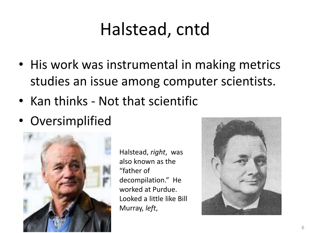 halstead cntd