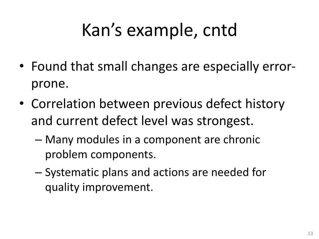 kan s example cntd
