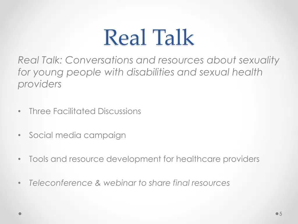 real talk 1