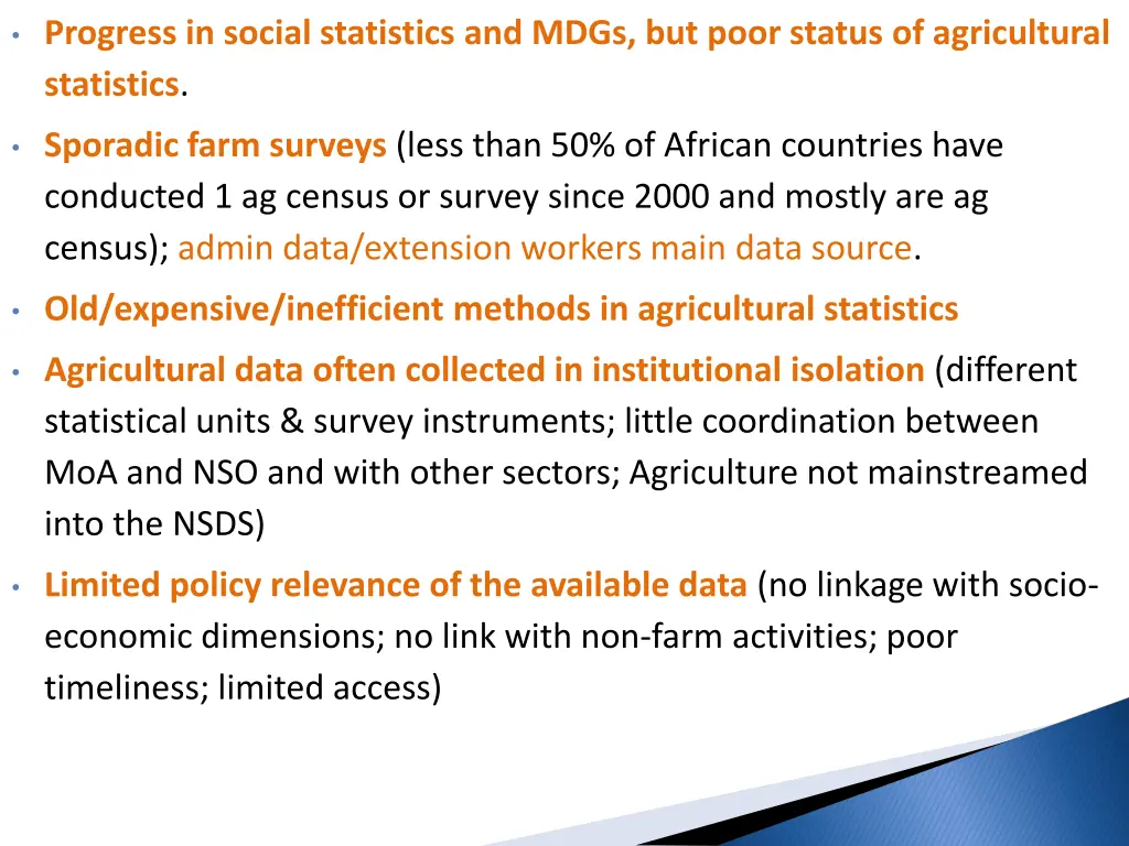 progress in social statistics and mdgs but poor