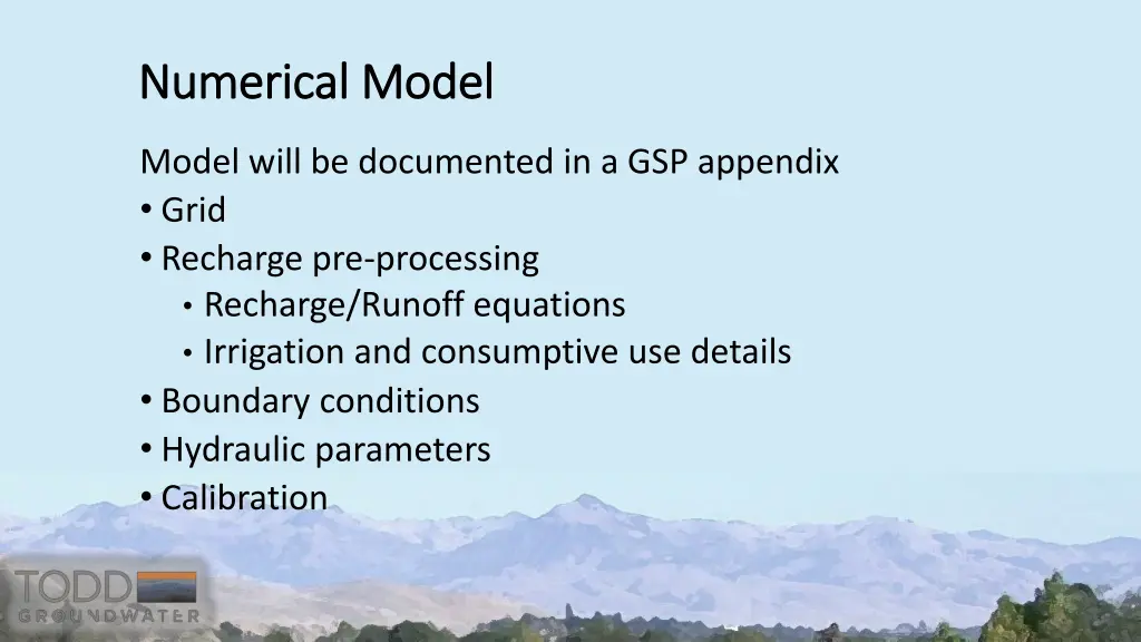 numerical model numerical model