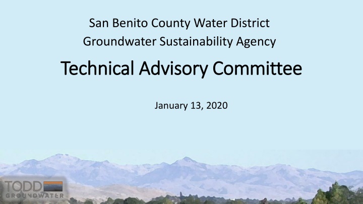 san benito county water district groundwater