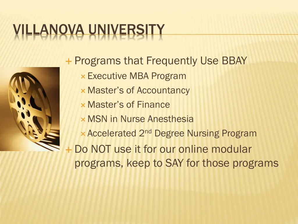 villanova university 2