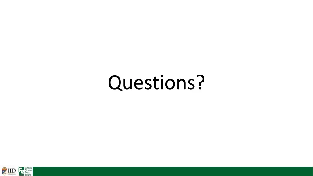 questions