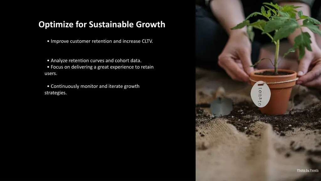 optimize for sustainable growth