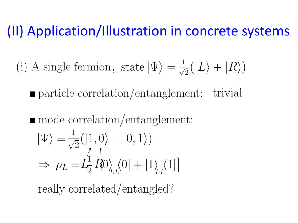 ii application illustration in concrete systems