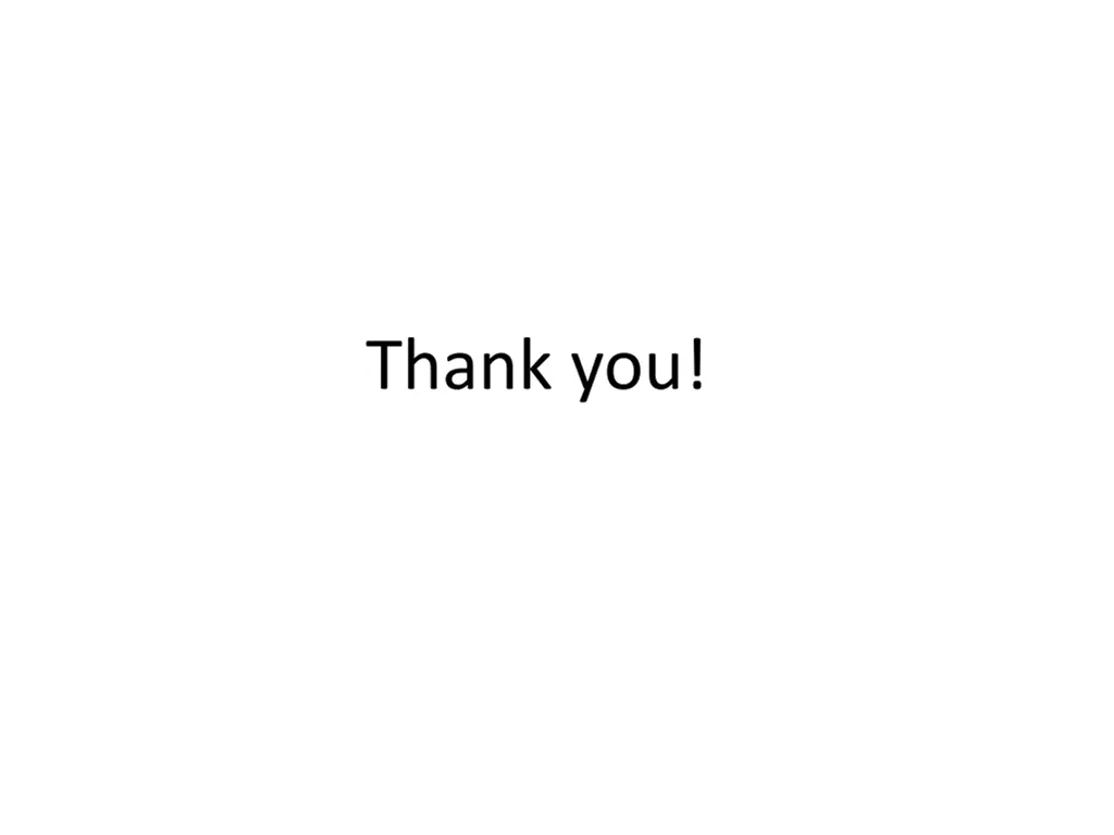 thank you