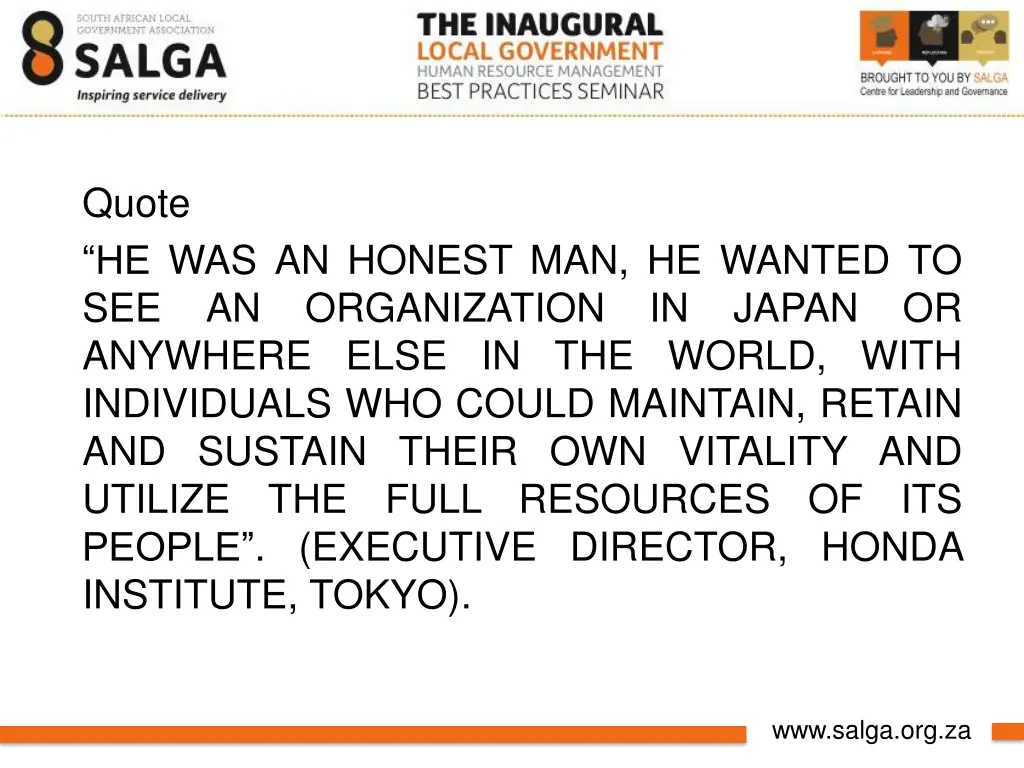 quote he was an honest man he wanted