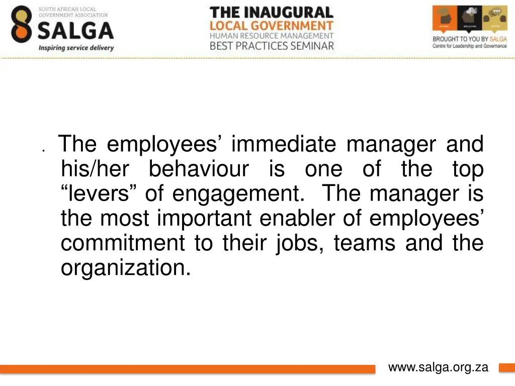 the employees immediate manager