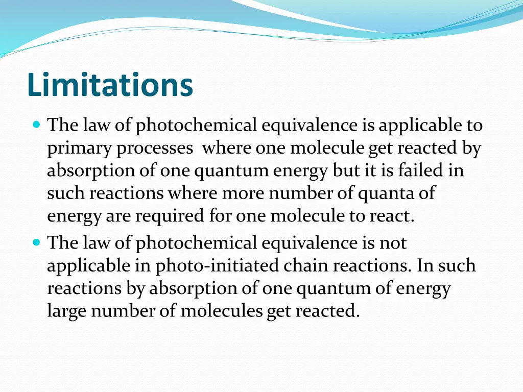 limitations 1