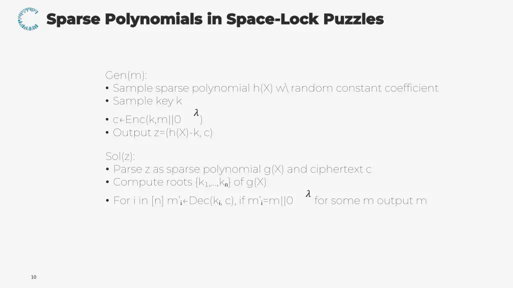 sparse polynomials in space sparse polynomials 1