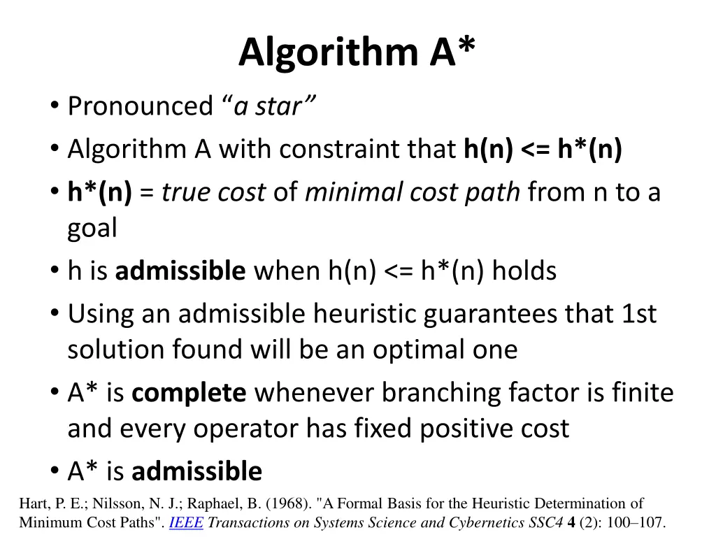 algorithm a 2