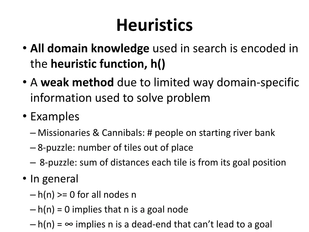 heuristics