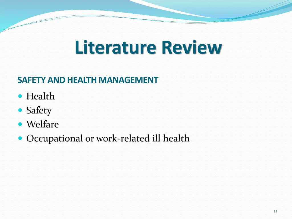 literature review