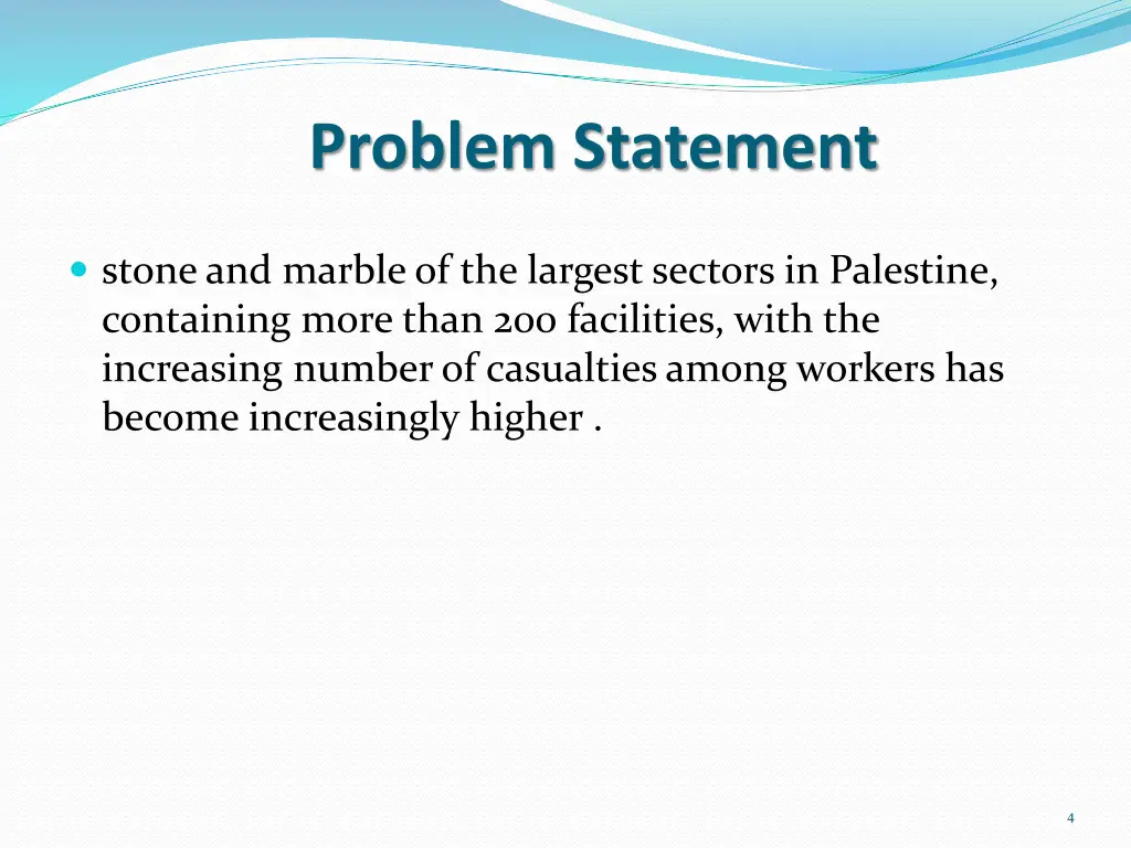 problem statement