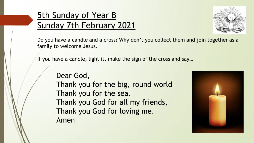 5th sunday of year b sunday 7th february 2021