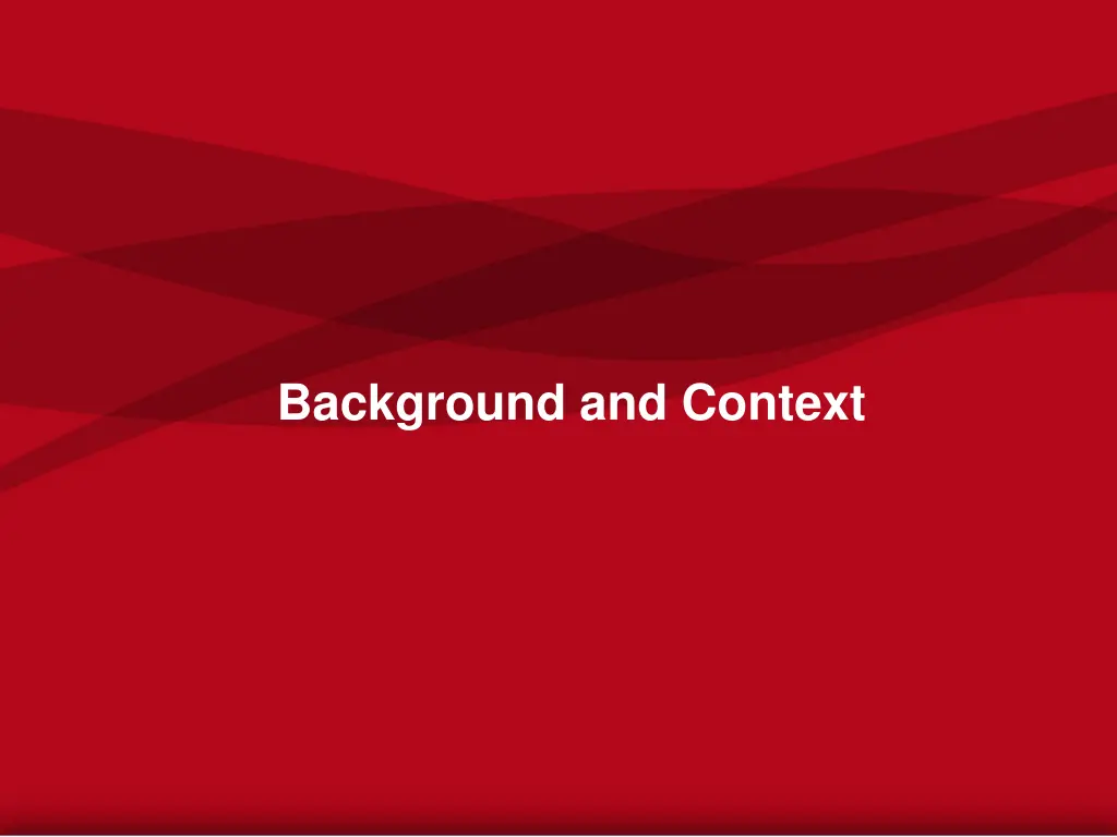 background and context
