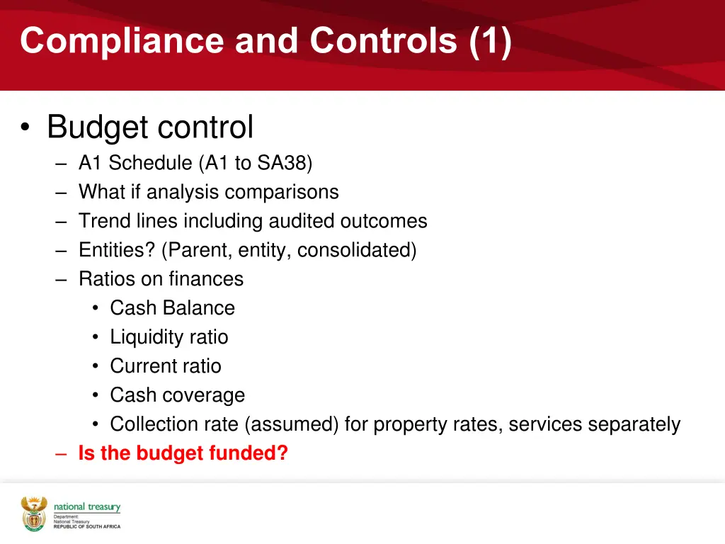 compliance and controls 1