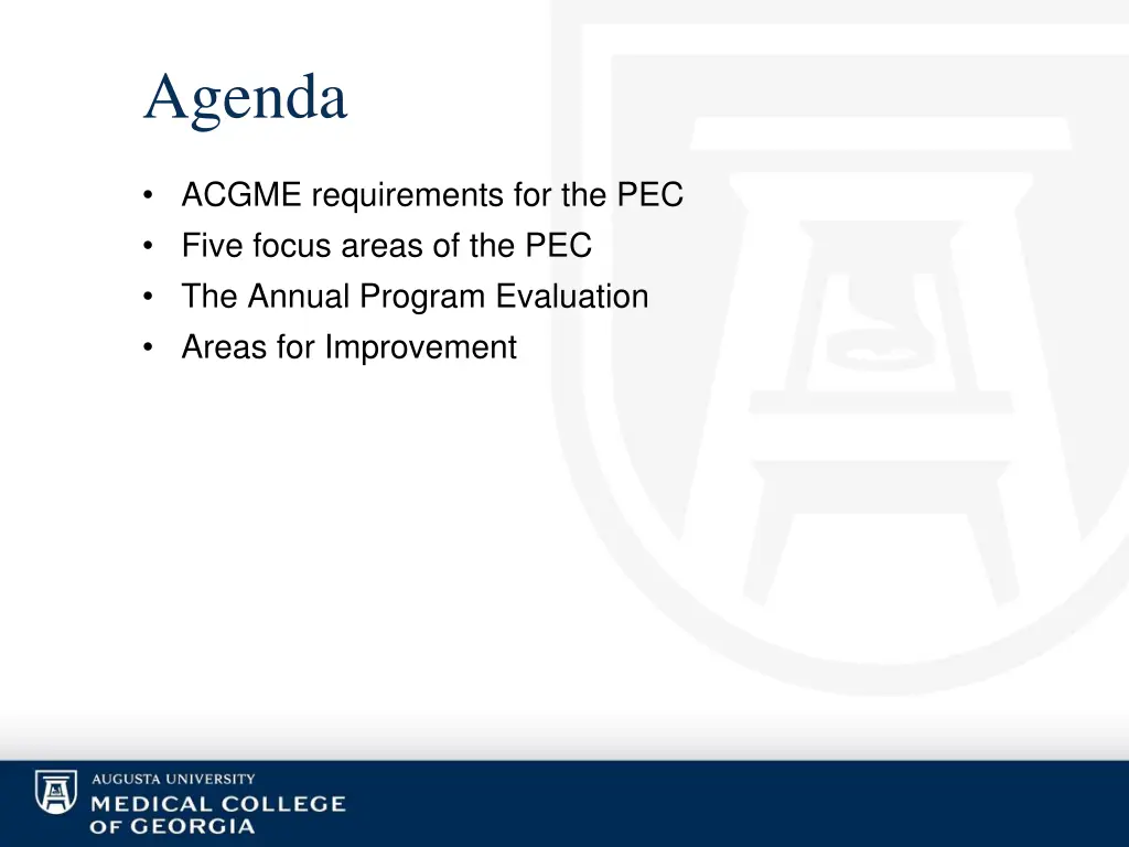 agenda