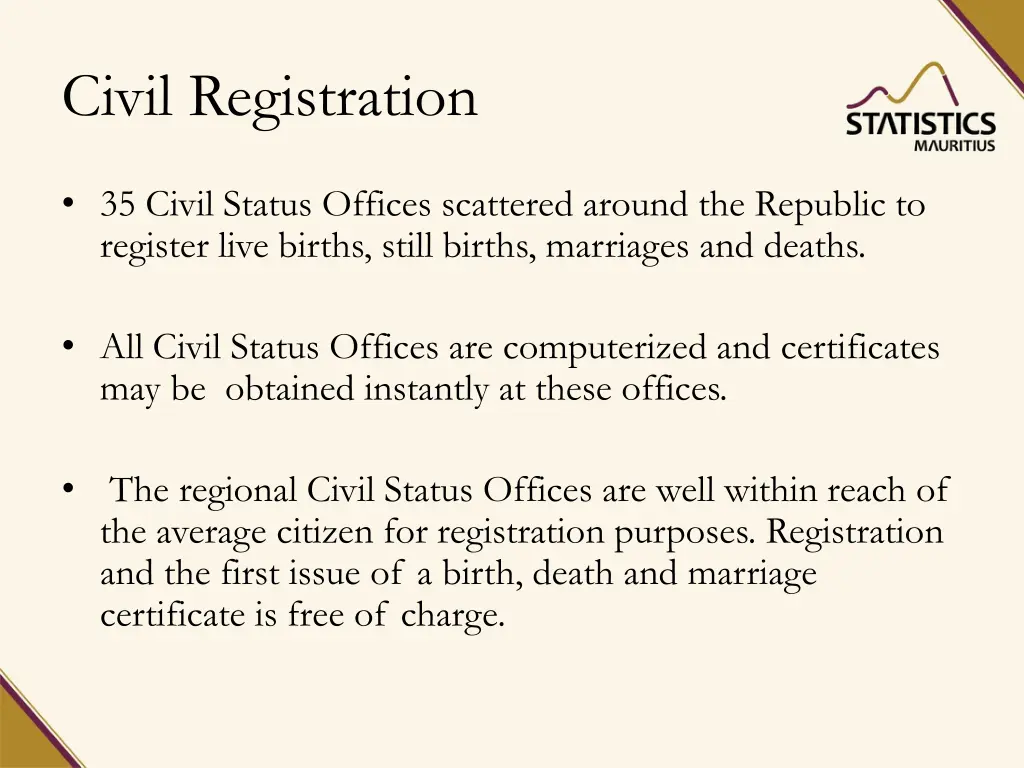 civil registration