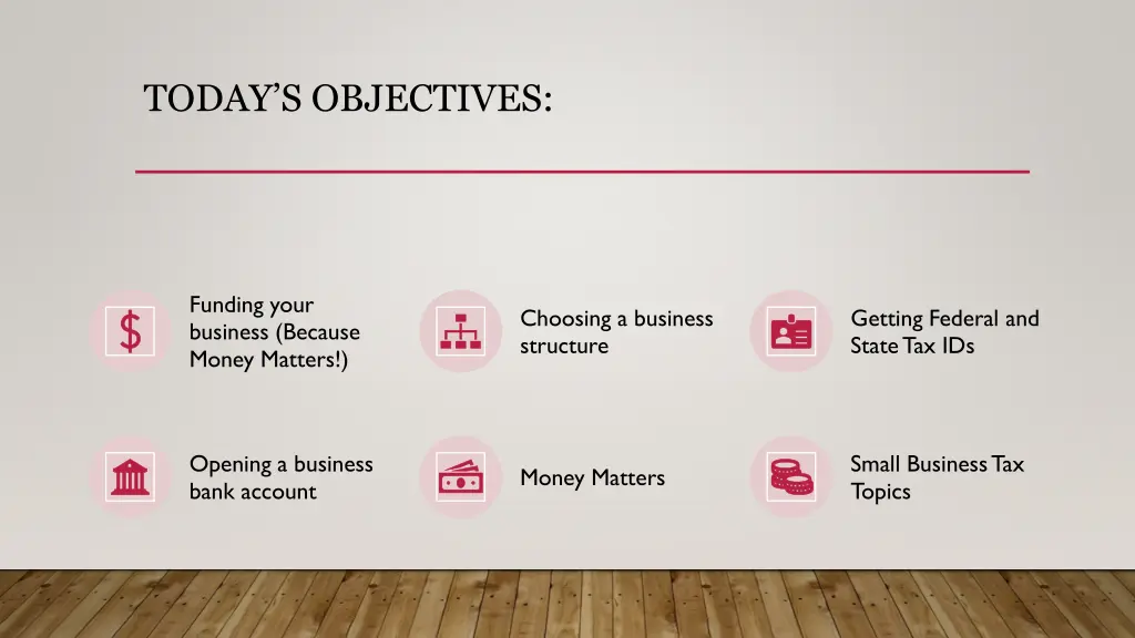 today s objectives