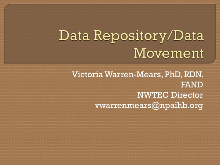 victoria warren mears phd rdn