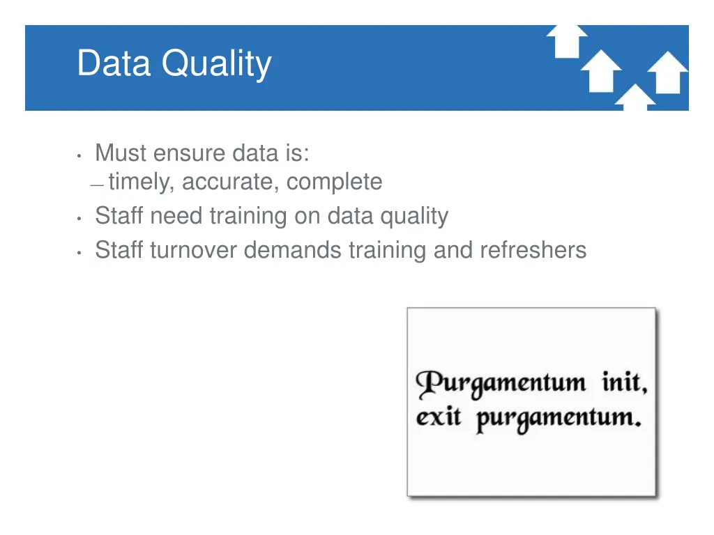 data quality