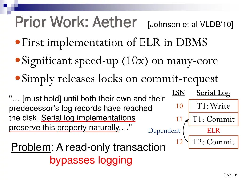 prior work prior work aether first implementation