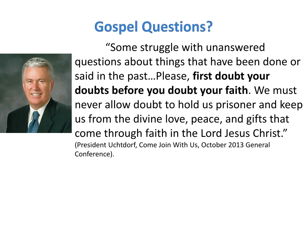 some struggle with unanswered questions about