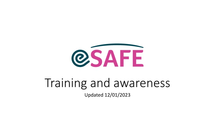 training and awareness updated 12 01 2023