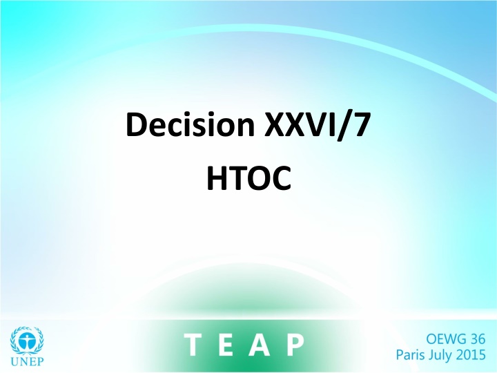 decision xxvi 7 htoc