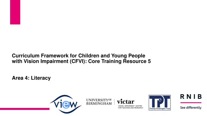 curriculum framework for children and young