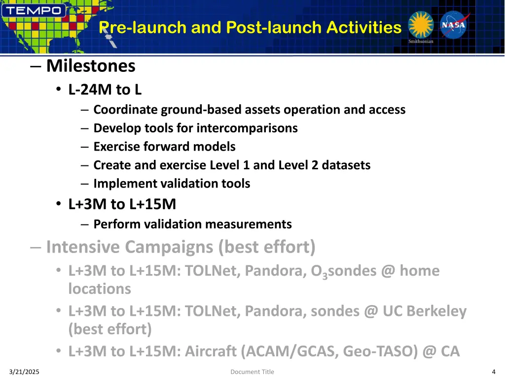 pre launch and post launch activities 1